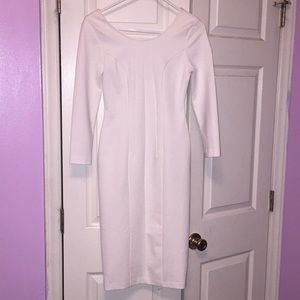 White interview dress